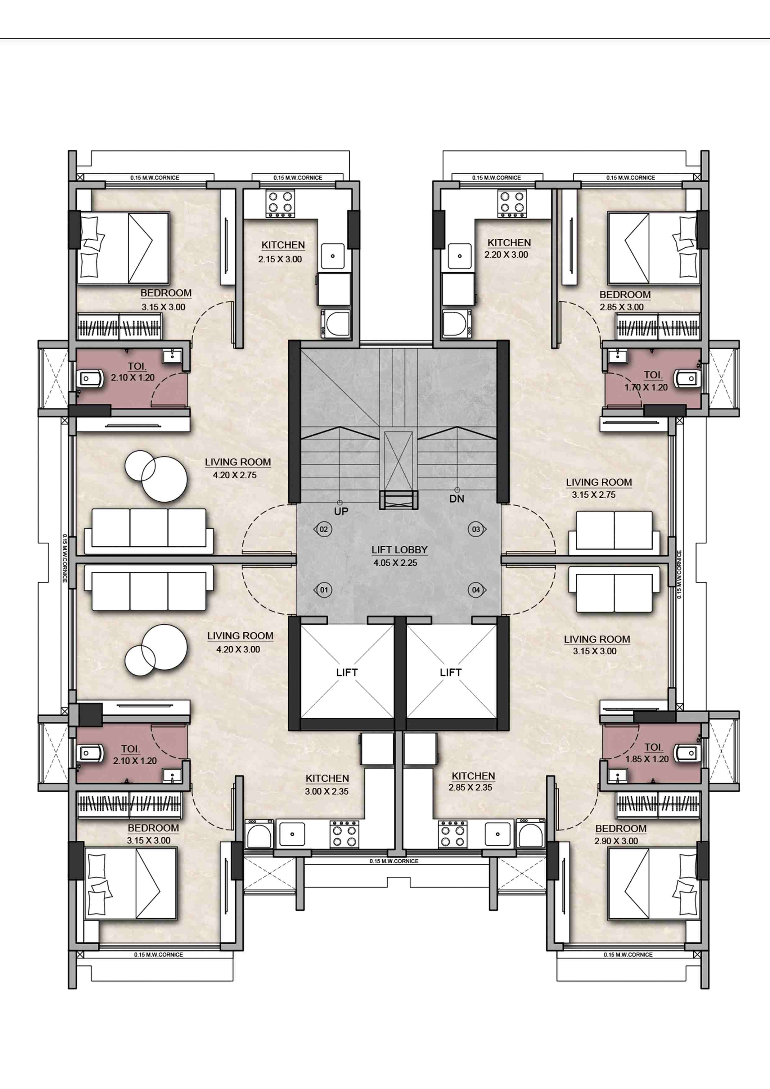 Avita Enclave Floor Plan